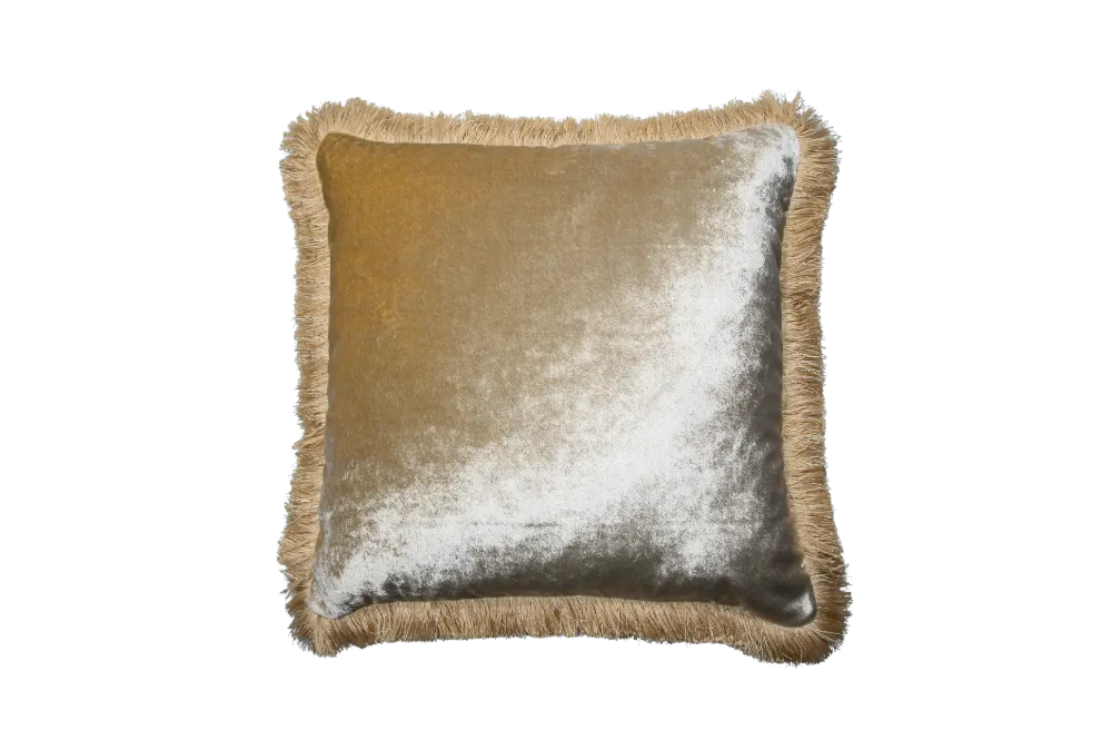 Poduszka kwadratowa Soleil z długim puchem