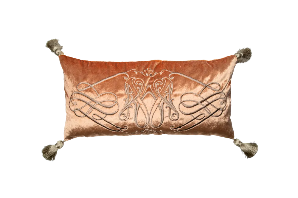 Poduszka prostokątna Ambre z chwostami