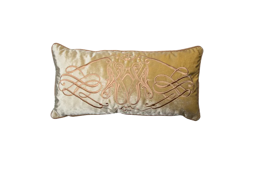 Poduszka prostokątna Soleil z lamówką