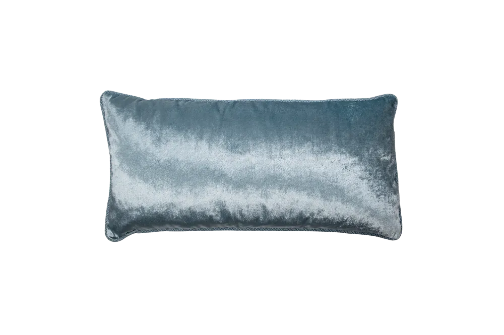 Poduszka prostokątna Blue z lamówką